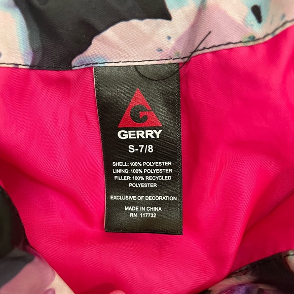 Gerry 3pc winter Snow SET coat jacket bibs girl 7-8 - Picture 4 of 11